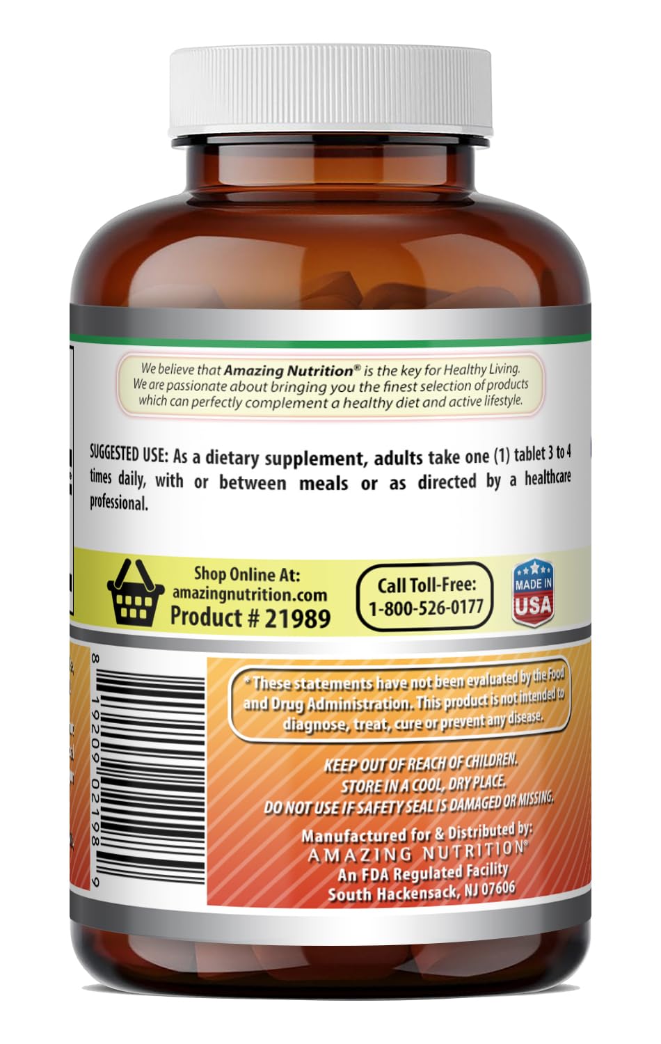Amazing Formulas Bromelain 500 Mg | Tablets Supplement | Non-GMO | Gluten-Free | Made in USA (Pack of 1 | 240 Count)