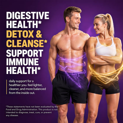 Parasite Cleanse for Humans with Wormwood, Black Walnut & Clove, Advanced Herbal Gut Cleanse Formula, Supports Healthy Digestion, Intestinal Balance & Microbiome Health, 120 Veggie Capsules