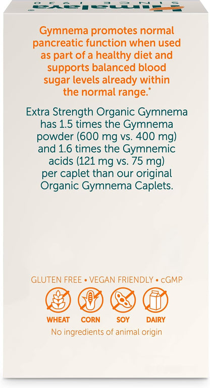 Himalaya Extra Strength USDA Organic Gymnema Sylvestre Extract, 1085 mg, 60