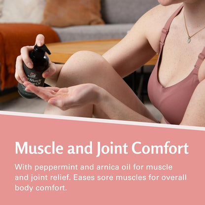 Complete Recovery Bundle with Arnica Massage Oil & Magnesium Lotion for Sore Muscles