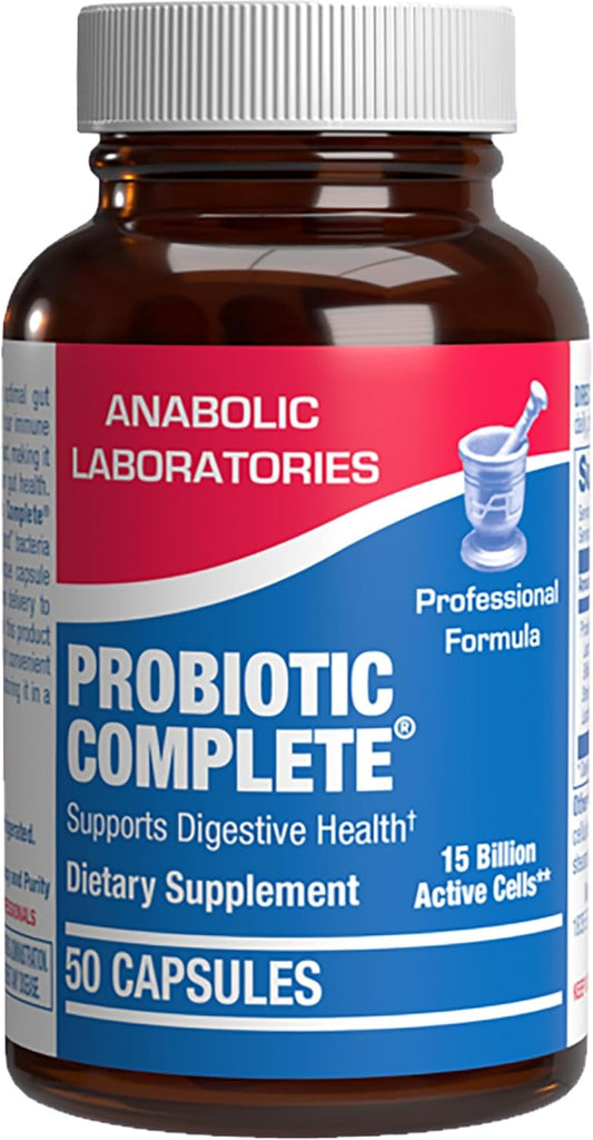 Advanced Digestive Probiotics for Women & Men - 4 in 1 Quadbiotic for Women & Men with Lactobacillus and Bifidobacterium Probiotics for Digestive Health Bloating and Constipation - 50 Servings
