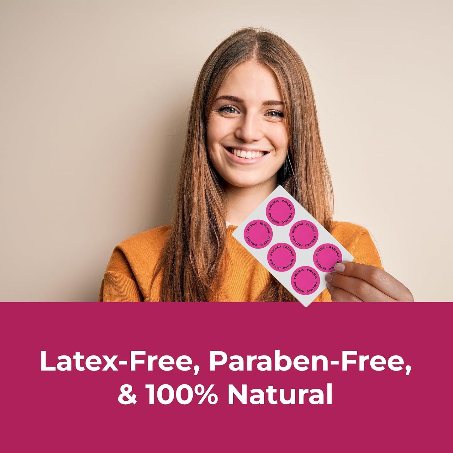 PATCH4U Unpuff Patches with Dandelion & Ginger 60 Count (60 Day Supply)