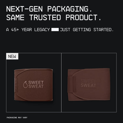Sports Research Sweet Sweat® Waist Trimmer - Premium Sweat Enhancing Fitness Band for Women & Men