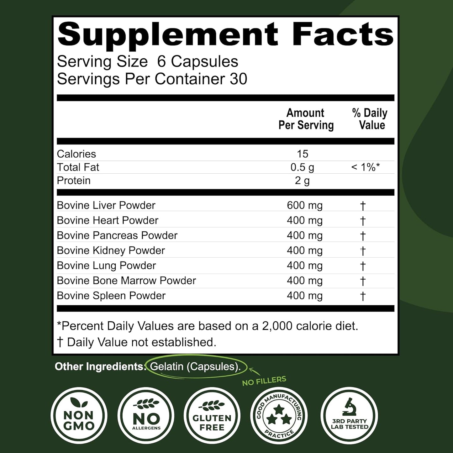 Left Coast Performance 25% IgG Colostrum Powder & Beef Organ Supplement - Bovine Wellness Bundle for Men and Women's Gut Health Energy Hormone Balance and Immune Support