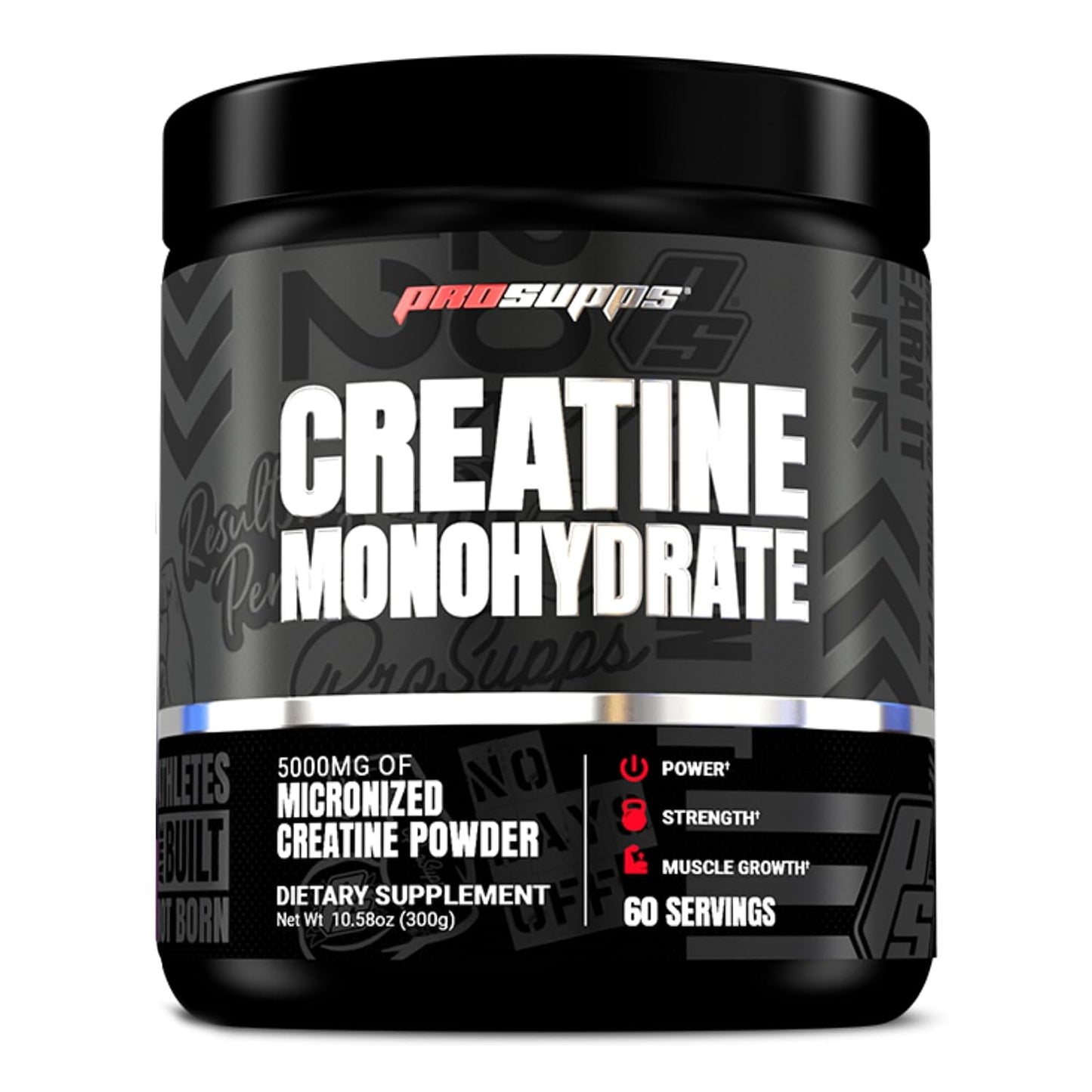 PROSUPPS Hyde Signature Sustained Energy Pre-Workout, Blue Razz - 60 Servings, and Creatine 300 Bundle