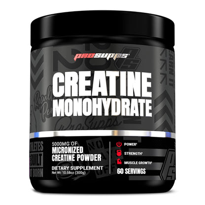 PROSUPPS Hyde Signature Sustained Energy Pre-Workout, Blue Razz - 60 Servings, and Creatine 300 Bundle