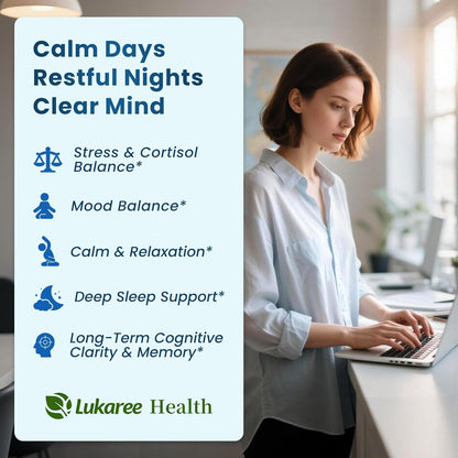 Lithium Orotate 5/10mg, Mood & Brain Supplement, 120 Capsules, 2 Months | 13 in 1 with Ashwagandha, L-Theanine, Bacopa, Lions Mane, Magnesium, Zinc D3 B6 Folate B12 for Calm Focus, Cognitive & Energy
