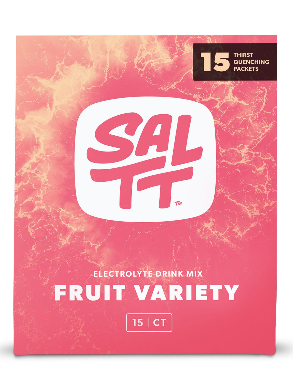 SALTT Electrolyte Packets - Fruit Variety (30 Sticks) - Zero Sugar