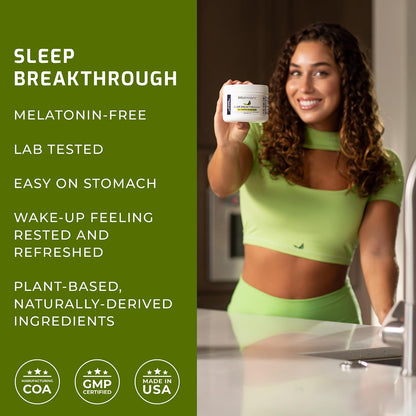 BIOptimizers Sleep Breakthrough Powder – Tropical Dreams & Blueberry Bundle – Natural Sleep Support Supplement – 405g Total