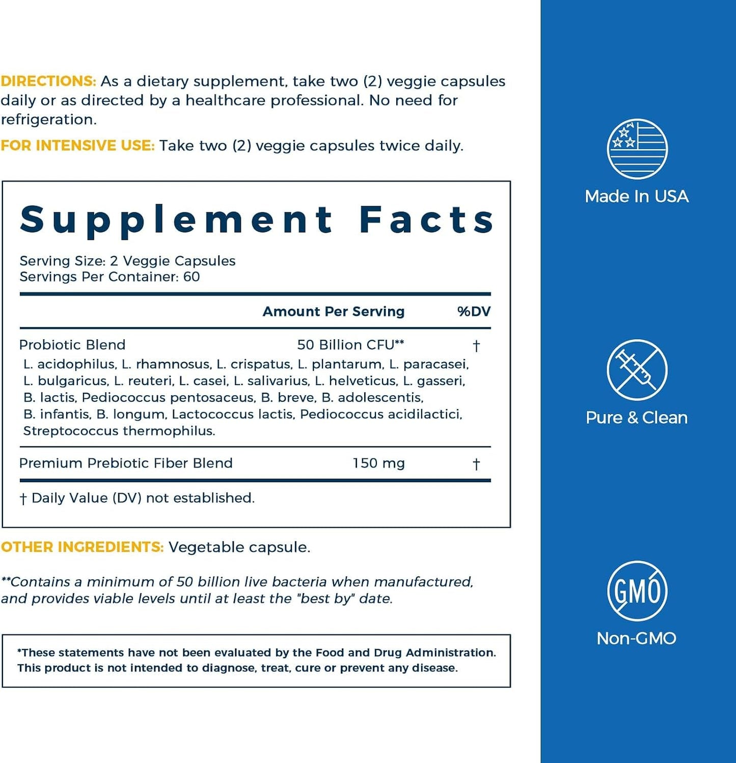 NewRhythm Probiotics 50 Billion CFU 20 Strains and Kids Probiotic Chewables, 5 Billion CFU 10 Strains