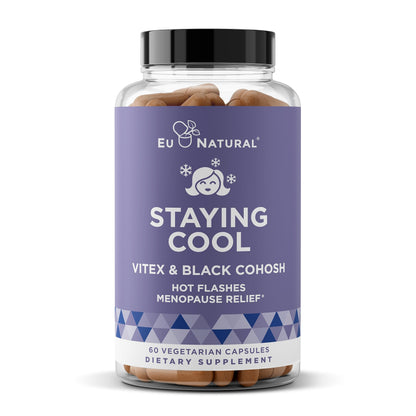 Staying Cool Menopause Supplements for Women – Hormonal Hot Flashes, Weight Support