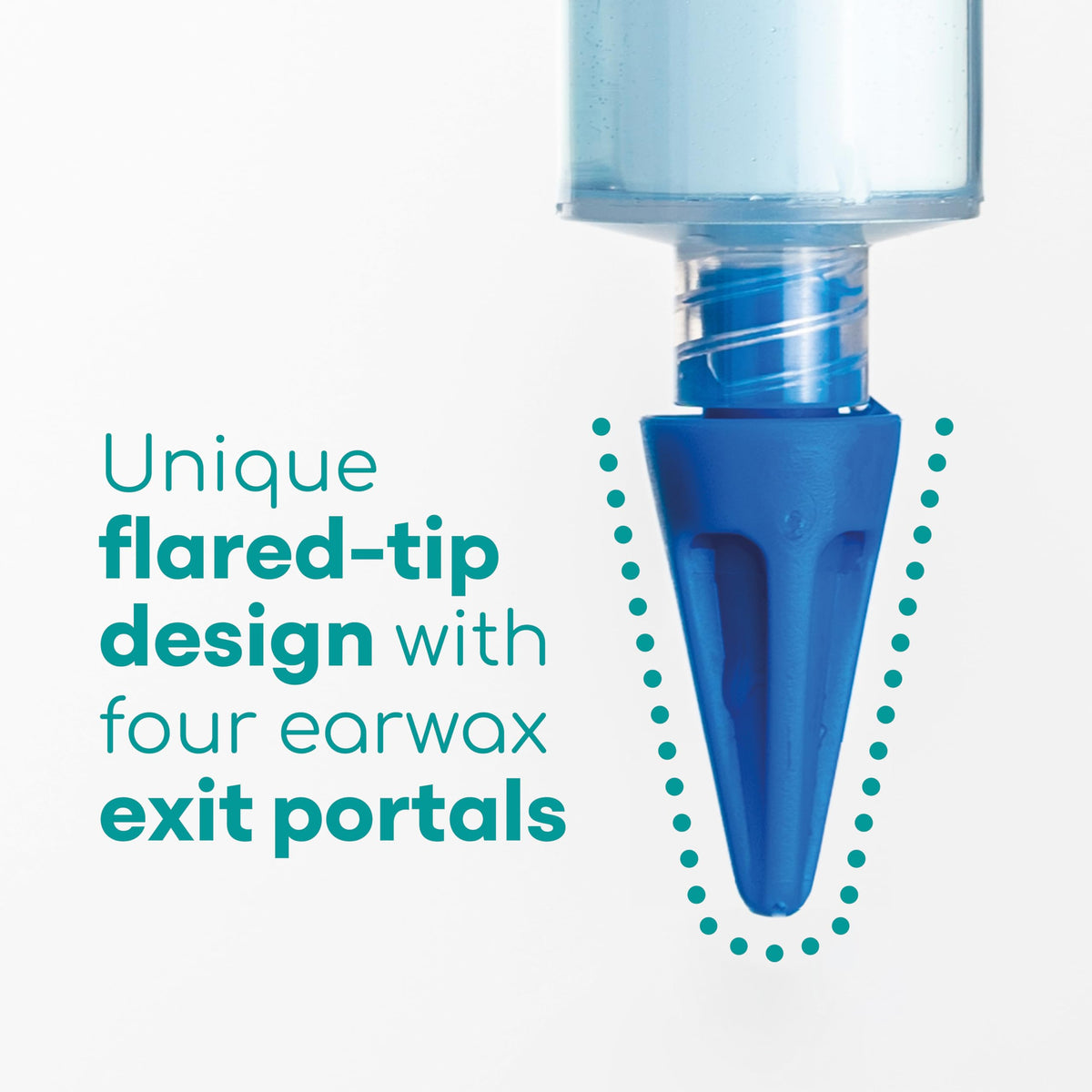 Medi Grade Ear Syringe Ear Wax Removal Kit with 3 Quad-stream Tips