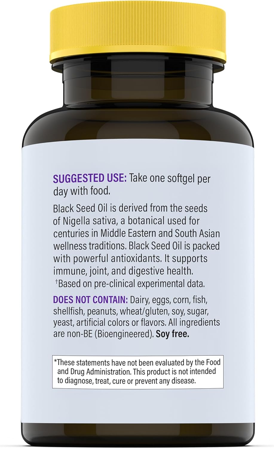 InnovixLabs Black Seed Oil Softgels, 500mg | Antioxidant Support for Immune & Joint Health | Cold Pressed Nigella Sativa Black Cumin Seed Oil | Enteric Coated for Reduced Burps | 30 Softgels