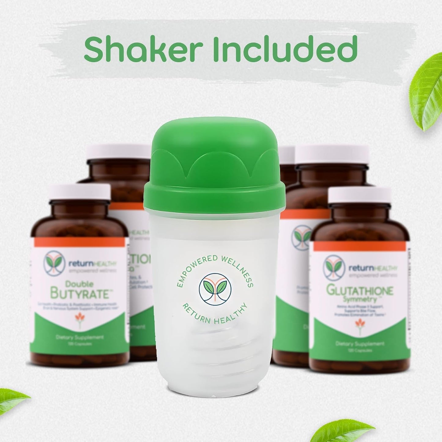 BioBalance Kit - 6 Supplements for Microbial & Environmental Resilience - Supports Gut, Liver & Immune Function - Immune Supplement - Health Essentials - US-Made, Non-GMO, Plant-Based
