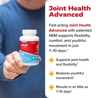 Redd Remedies, Joint Health Advanced, Helps Strengthen Connective Tissue and Cartilage, Fast-Acting Comfort with Boswellia Serrata and Turmeric, 120 Vegetarian Capsules
