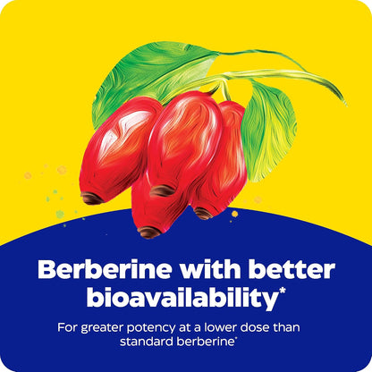 Enzymedica Berberine Phytosome High Bioavailability Formula, 60 Caps | Enhanced Absorption for Superior Berberine Delivery