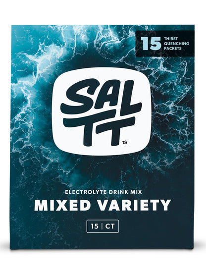 SALTT Electrolyte Packets - Fruit Variety (30 Sticks) - Zero Sugar