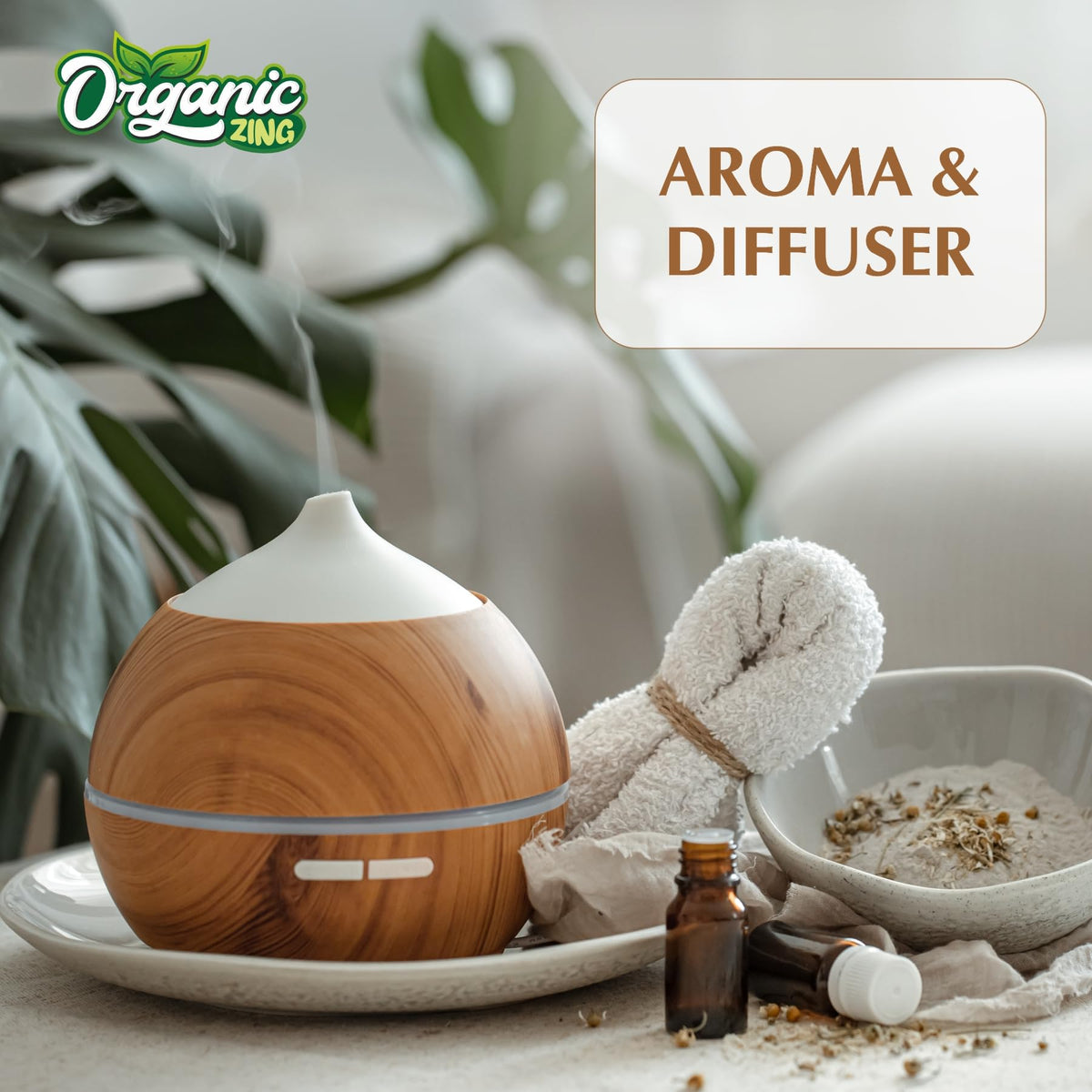 Organic Zing Cinnamon Aroma & Diffuser Oil for DIY Candle & Soap Making - Oil - 30 ml