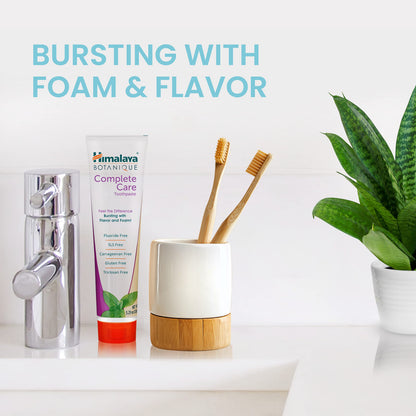 Himalaya Botanique Complete Care Toothpaste, Herbal Variety 4 Pack, 5.29 oz
