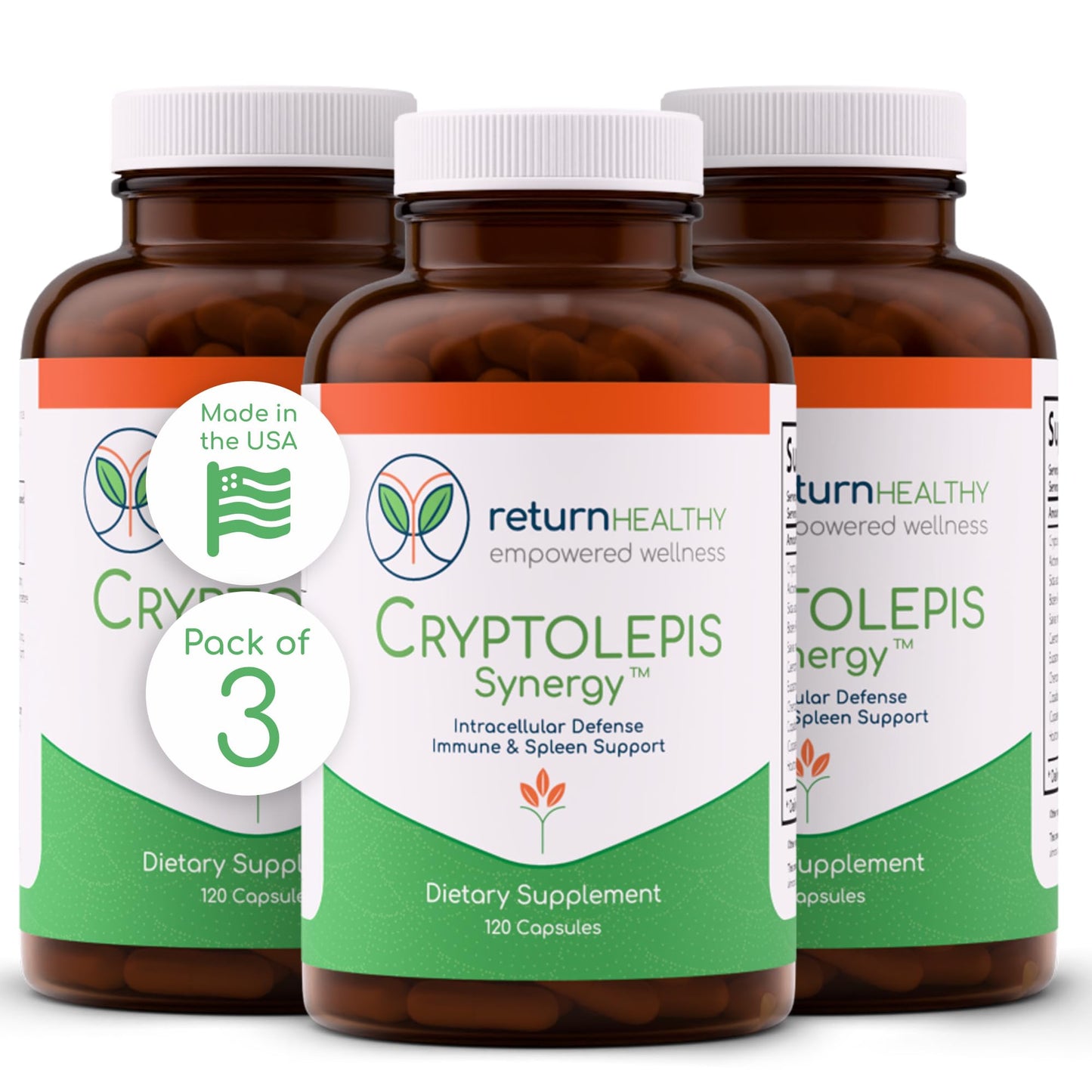 Cryptolepis Synergy, Immune Support Vitamins, Immune System Booster for Adults, Liver, Lymphatic, & Immune Support Supplement, Supports Lyme & Natural Parasite Defense, 120 Capsules