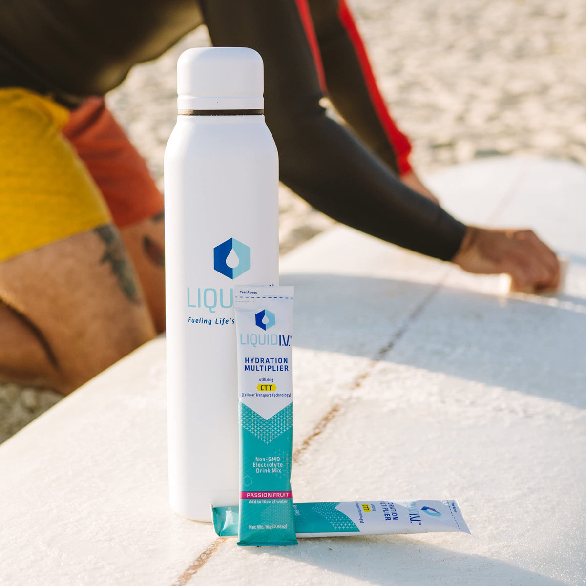 Liquid I.V. Hydration Multiplier - Passion Fruit - Hydration Powder Packets | Electrolyte