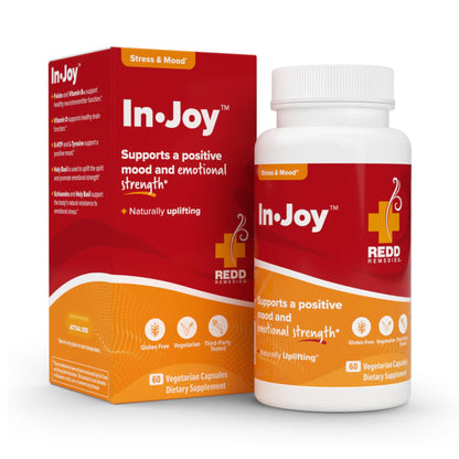 Redd Remedies in Joy, Supports a Positive Mood and Emotional Strength, 60 Vegetarian Capsules