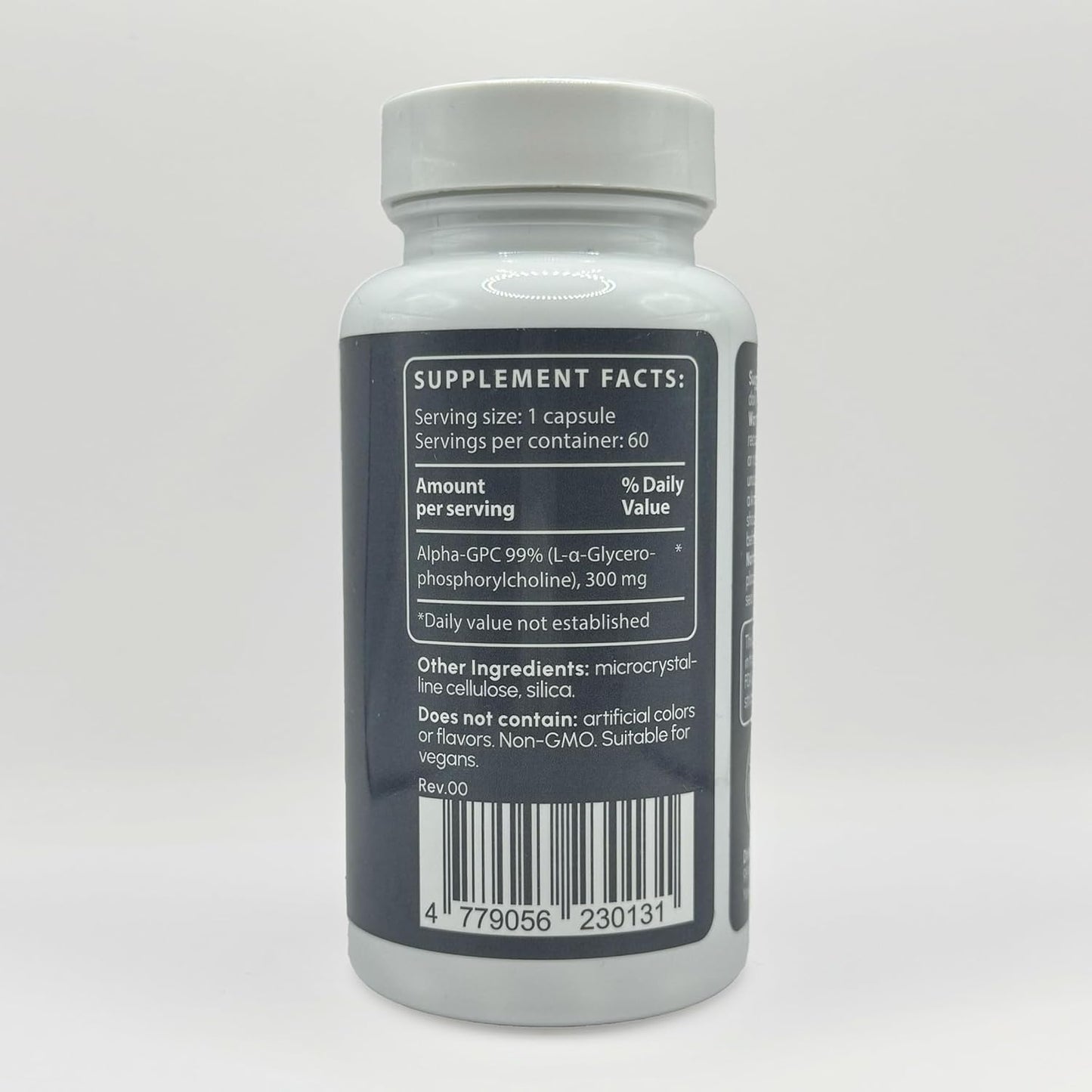partiQlar Alpha GPC 300mg - Nootropic Brain Memory & Focus Support, 60 Caps