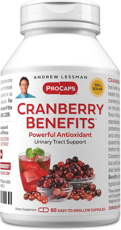 ANDREW LESSMAN ProCaps Cranberry Benefits 60 Capsules