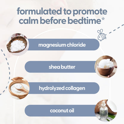Calming Magnesium Lotion for Kids - High Absorption Formula (8 Fl Oz)
