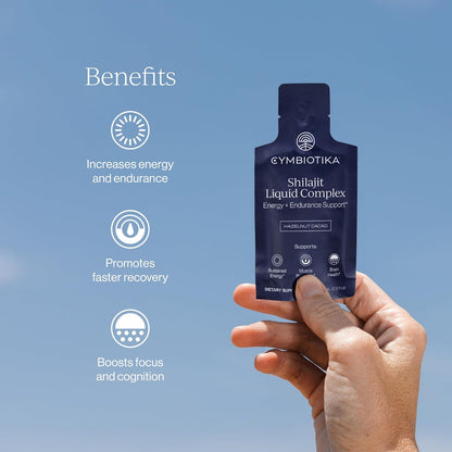 CYMBIOTIKA Shilajit Liquid Complex for Energy, Focus & Recovery