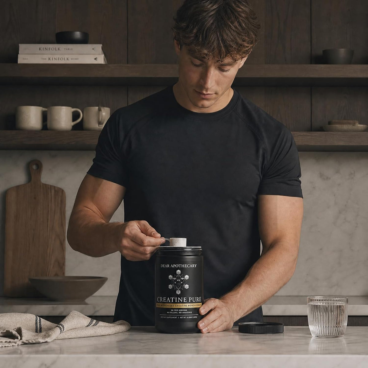 Creatine Monohydrate Powder Micronized 5g - Muscle Strength, Performance & Recovery - Unflavored Pre Post Workout - Vegan, Non-GMO, Soy Free - 60 Servings