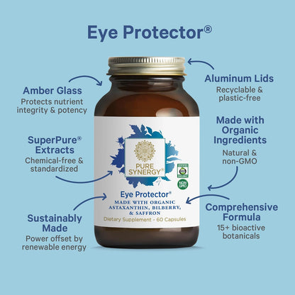 PURE SYNERGY Vibrant Aging Bundle | for Bone Health with Calcium, Magnesium, and K2 | for Eye Health with Astaxanthin | Cellular Support Supplement with Selenium | Non-GMO and Vegan