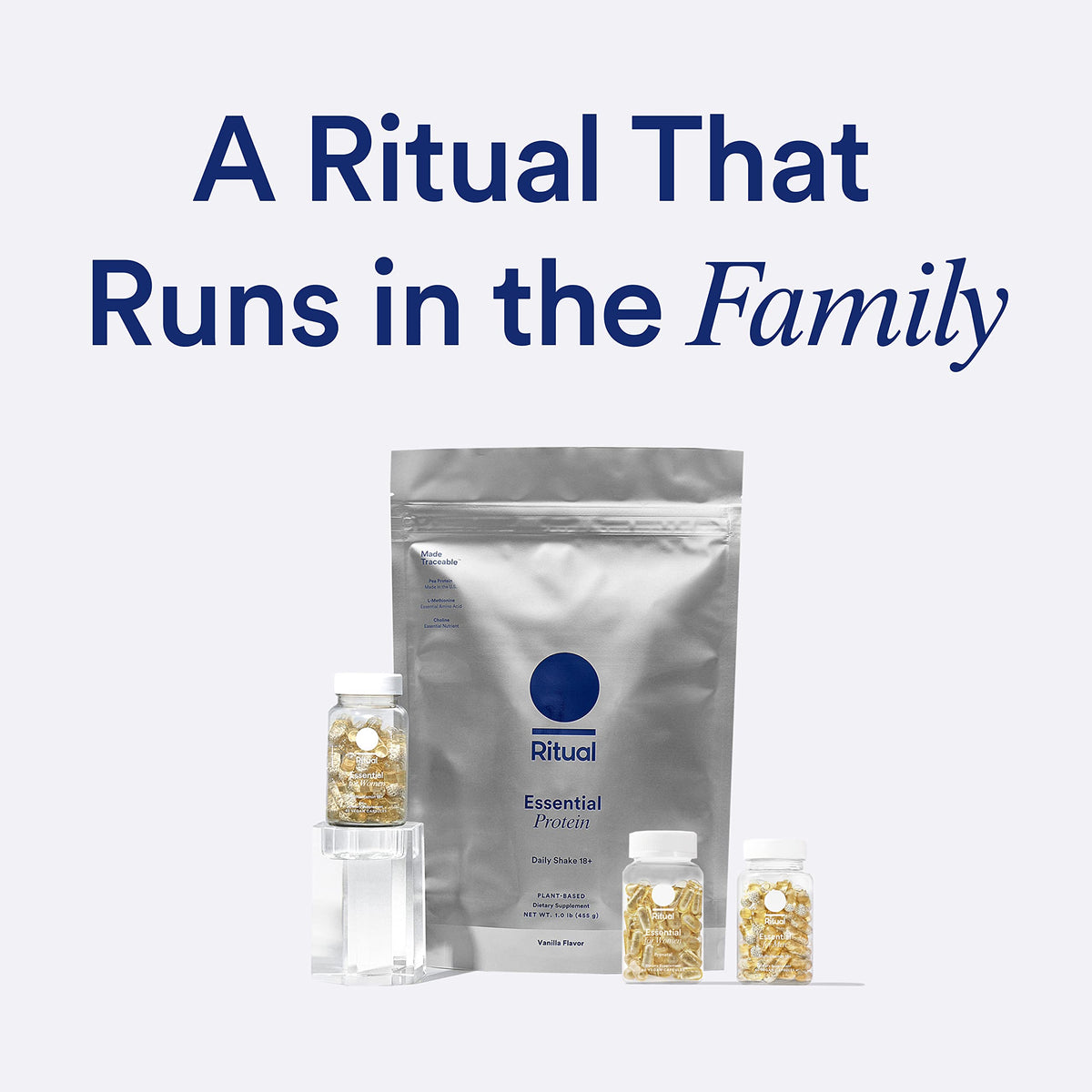 Ritual Synbiotic+ : Probiotic, Prebiotic, Postbiotic, 3-in-1 Formula for Gut Health