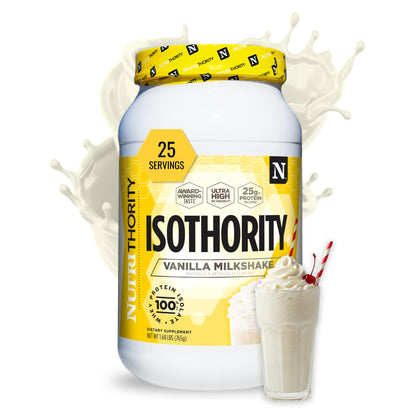Nutrithority - Isothority (Caramel Coconut Cookie) (25 Servings)