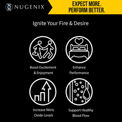 Nugenix Sexual Vitality Booster - Ultra Premium Performance Amplifier for Men - Nitric Oxide