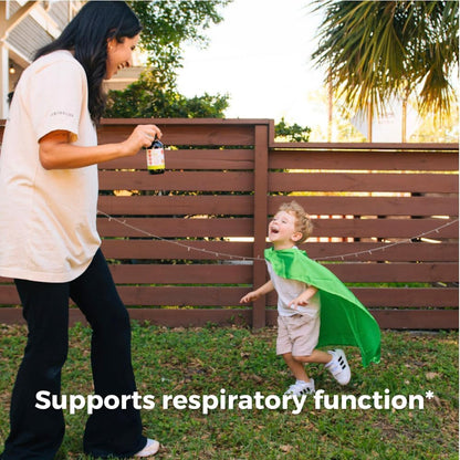 SPRIGS Kids Immuno-X, 2 Fl Oz | Children's Immune Support for Year-Round Health | A Tasty Natural Tincture of Organic Herbs Echinacea & Elder for Respiratory Function & a Healthy Inflammatory Response