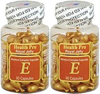Vitamin E Skin Oil Royal Jelly, 90 Softgels (Pack of 2)