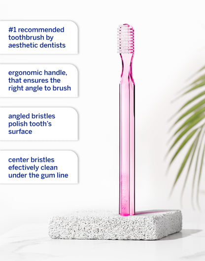 Supersmile New Generation 45° Toothbrush, Clear, Soft Dupont® Bristles