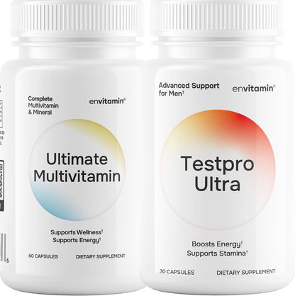 envitamin Testpro & Ultimate Multivitamin