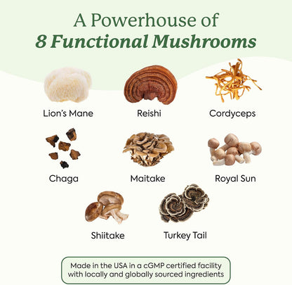 Plant People WonderDay Mushroom Gummies for Energy, Raspberry, 60ct