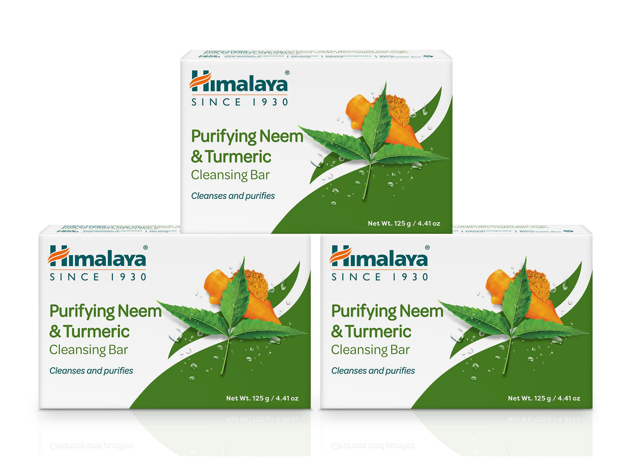 Himalaya Nourishing Cream & Honey Cleansing Bar Soap, 4.41 oz, 6 Pack