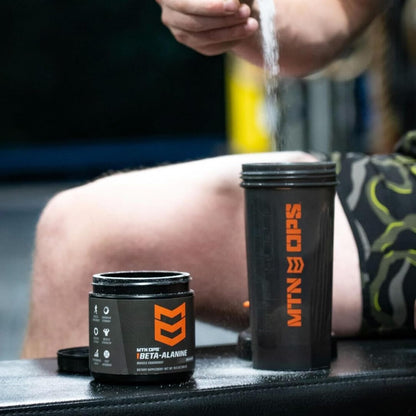 MTN OPS Beta Alanine Powder for Muscle Endurance, Pre Workout