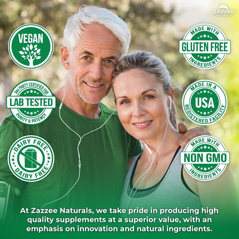 Zazzee USDA Organic Stinging Nettle Leaf 20:1 Extract, 120 Vegan Capsules, 4 Month Supply, Urtica Dioica, Respiratory, Immune & Seasonal Wellness Support, Organic Herbal Supplement, Made in the USA