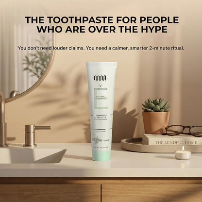 MasterMedi Nano Hydroxyapatite Toothpaste with Xylitol – Fluoride & SLS Free, Remineralizing Formula for Whitening, Sensitive Teeth, Enamel Repair & Strength, Magic Mint, 4 oz (Pack of 1)