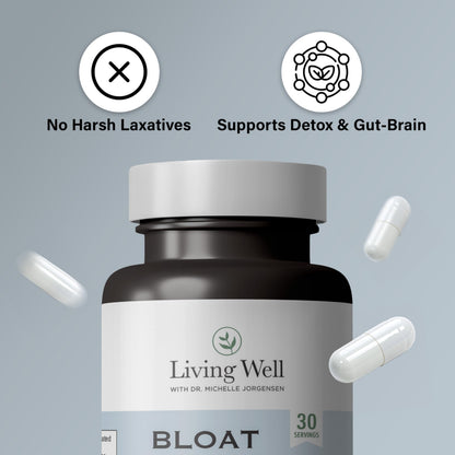 Living Well Dr. Michelle Tribiotic Repair Probiotic Prebiotic Supplement