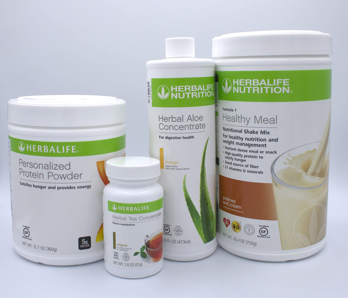 Herbalife Four Combo Formula 1 (Pralines and Cream 750g) Healthy Nutritional Shake 