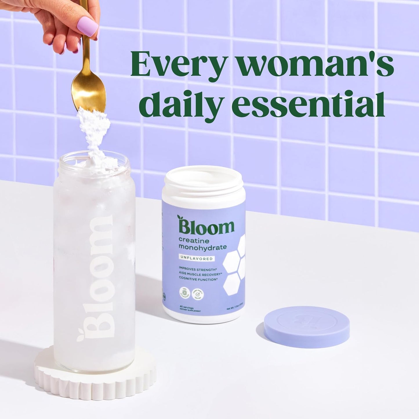 Bloom Raspberry Lemon Creatine and Berry Greens Bundle