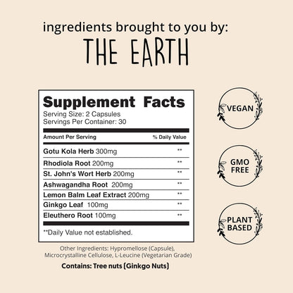 Happy Healthy Hippie Fungi Fuel Mushroom Coffee & Joy-Filled Mood Support