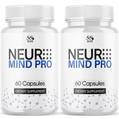 Neuro Mind Pro Capsules, Premium Formula NeuroMind Pro 1-Pack, 60 Capsules