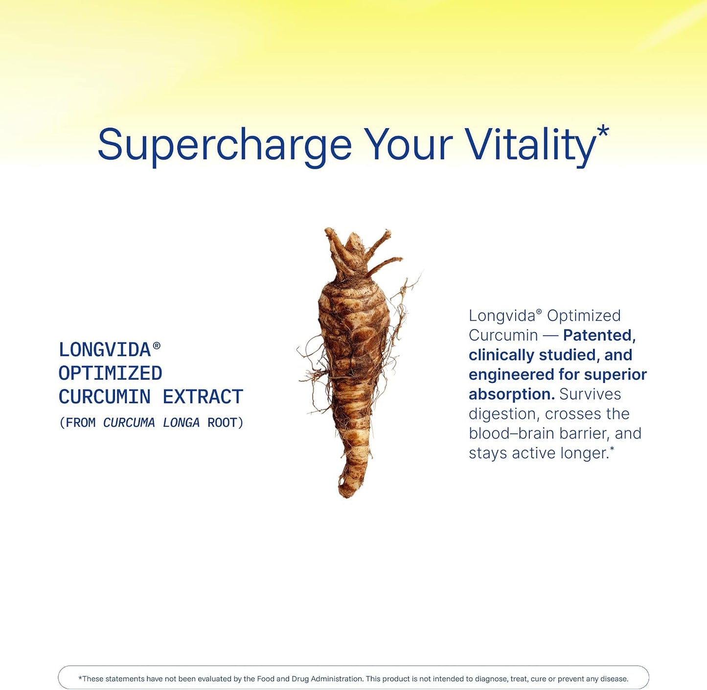 ProHealth Turmeric Curcumin Supplement: 285 Times More Bioavailable - Developed by Neuroscientists. 1000 mg Concentrated Longvida Curcumin Extract Per Serving (60 X 500mg Capsules Per Bottle)